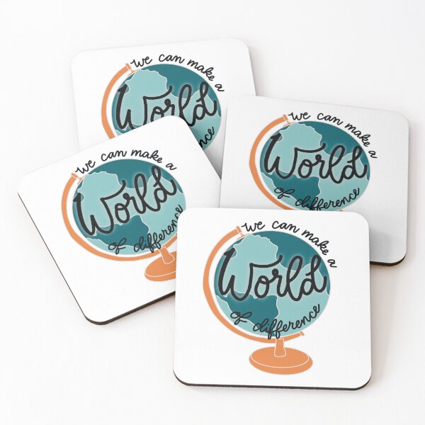 Item preview, We Can Make A World Of Difference designed and sold by ThePassagePress.