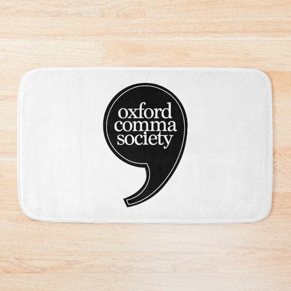 Aperçu de l'œuvre Société des virgules d'Oxford créée et vendue par Olivia Ossege.