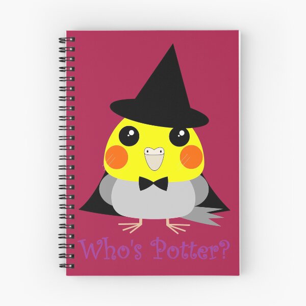Item preview, オカメインコCockatiel parrot as witch for Halloween designed and sold by ParrotsJapan.