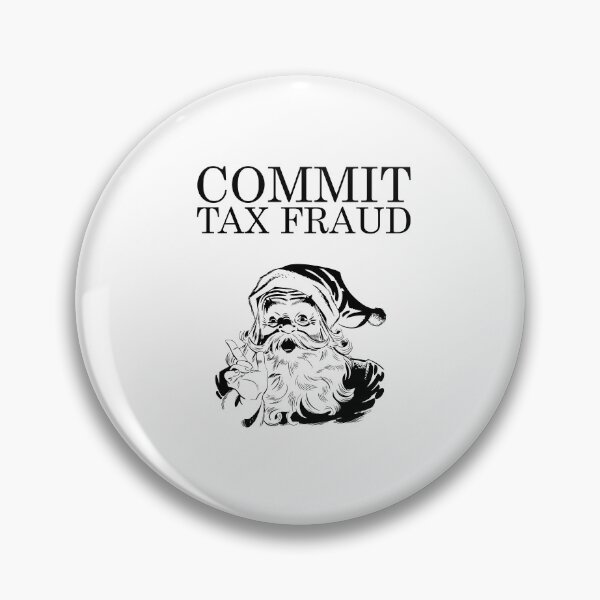 Item preview, Commit Tax Fraud Meme | Vintage Santa Drawing designed and sold by SomeDesignThing.