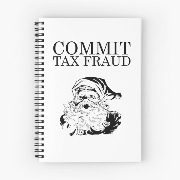 Item preview, Commit Tax Fraud Meme | Vintage Santa Drawing designed and sold by SomeDesignThing.