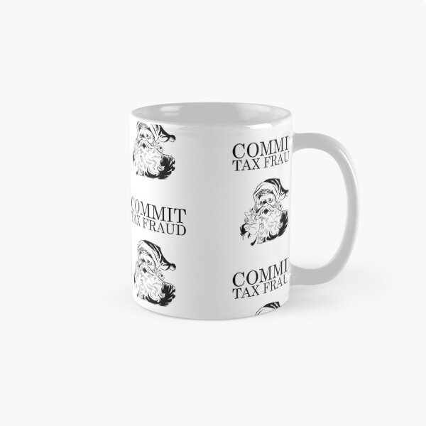 Item preview, Commit Tax Fraud Meme | Vintage Santa Drawing designed and sold by SomeDesignThing.