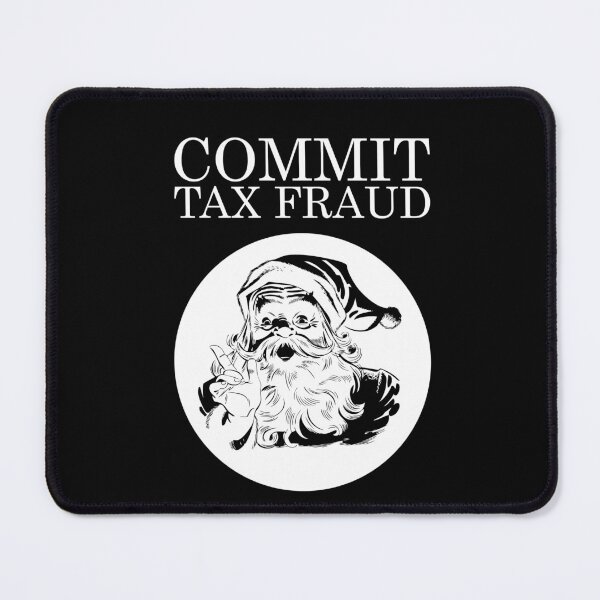 Item preview, Commit Tax Fraud Meme | Vintage Santa Drawing designed and sold by SomeDesignThing.