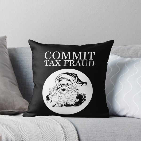 Item preview, Commit Tax Fraud Meme | Vintage Santa Drawing designed and sold by SomeDesignThing.