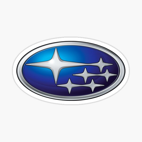 Sticker autocollant Voiture Sport Subaru