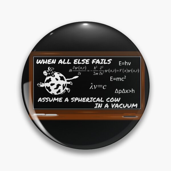 Item preview, Spherical Cow on a chalkboard designed and sold by i-cottagedesign.
