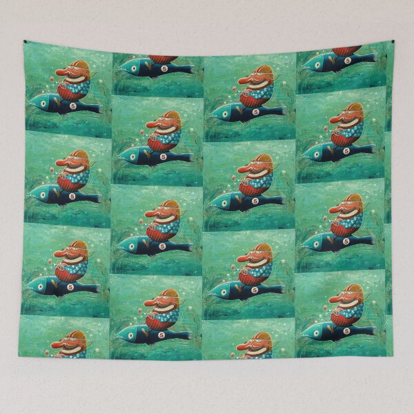 Item preview, Ride the wild fish designed and sold by Neil Elliott.