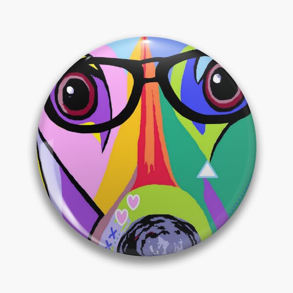 Item preview, Dachshund with Glasses designed and sold by EloiseArt.