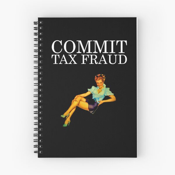 Item preview, Commit Tax Fraud Meme | Vintage Pinup Girl designed and sold by SomeDesignThing.