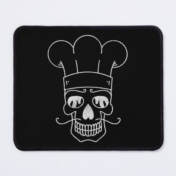 Item preview, Chef sugar skull designed and sold by TheLemonBox.