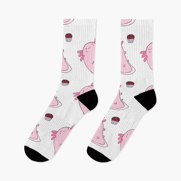 Artikelvorschau, Niedlicher fröhlicher Axolotl mit Muffins entworfen und verkauft von Mayarart.