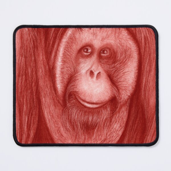 Item preview, Portrait of a Male Orangutan designed and sold by SylvieG18.