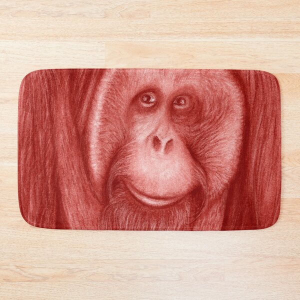 Item preview, Portrait of a Male Orangutan designed and sold by SylvieG18.