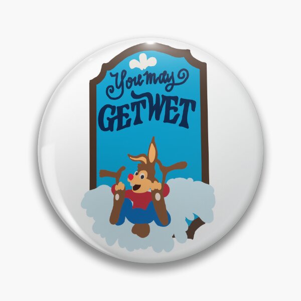 Item preview, You May Get Wet Water Ride Sign designed and sold by tbcalligraphy.