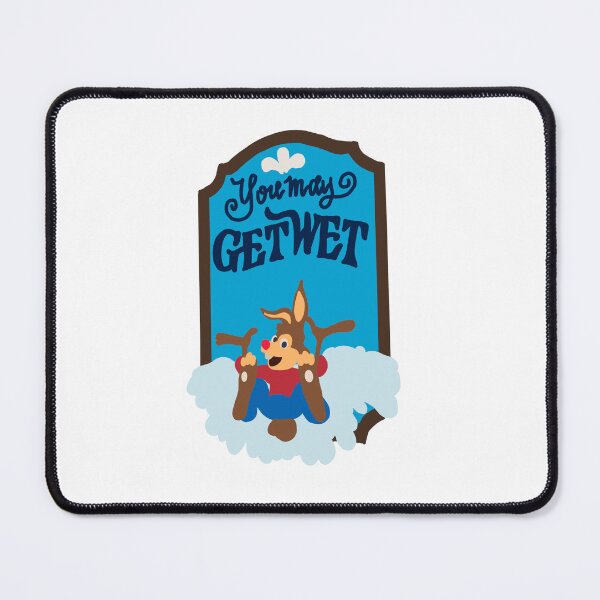 Item preview, You May Get Wet Water Ride Sign designed and sold by tbcalligraphy.