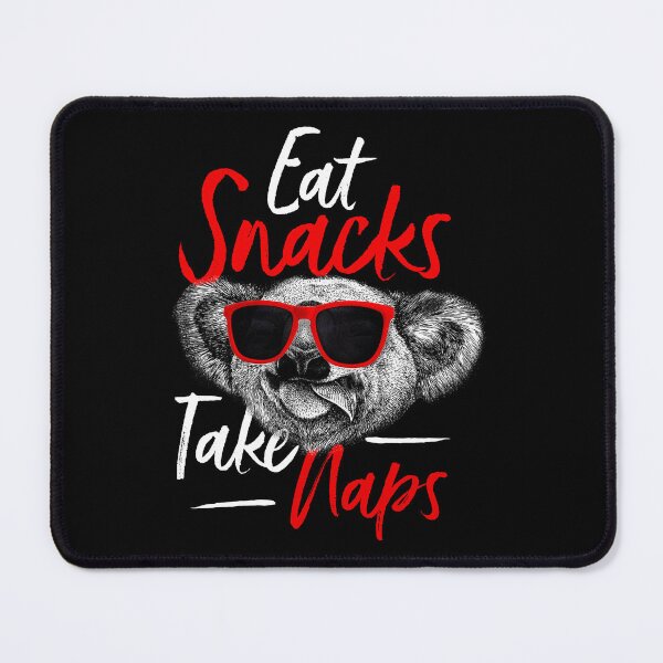 Item preview, Eat Snacks Take Naps Cute Koala Bear Gift designed and sold by haselshirt.