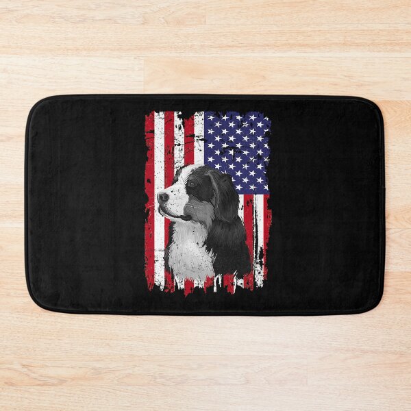 Item preview, Dogs 365 Distress American Flag Bernese Mountain Dog USA designed and sold by HardiKel.