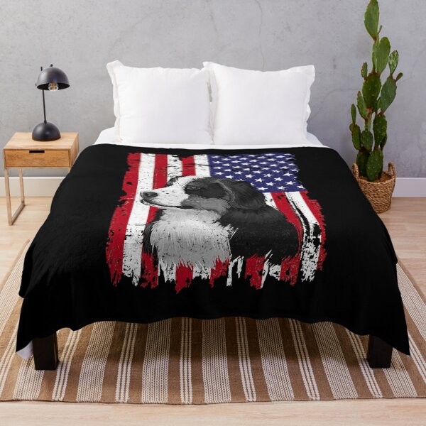 Item preview, Dogs 365 Distress American Flag Bernese Mountain Dog USA designed and sold by HardiKel.