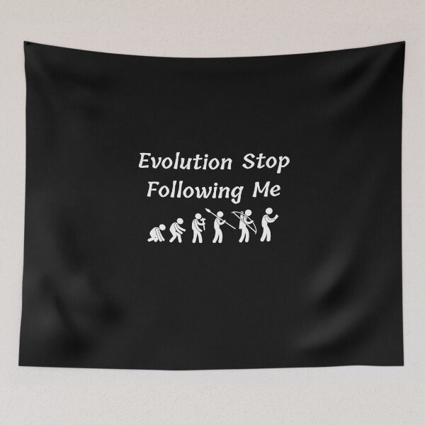 Item preview, Evolution Stop Following Me designed and sold by yassminishop.