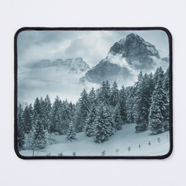 Item preview, Snowy Forest and Mountain designed and sold by NoCoffeeNoLife.