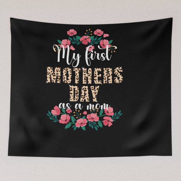 Item preview, MY 1ST MOTHERS DAY AS A MOM LEOPARD designed and sold by sobriowslen.