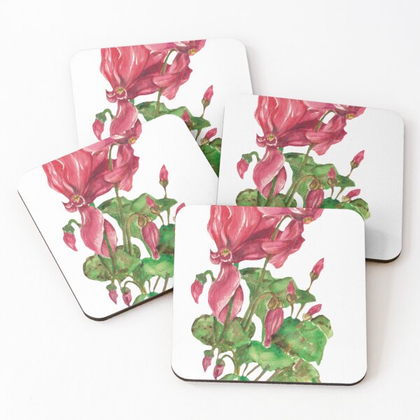 Item preview, Cyclamen - flowers design designed and sold by Modidali.