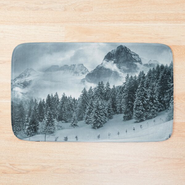 Item preview, Snowy Forest and Mountain designed and sold by NoCoffeeNoLife.