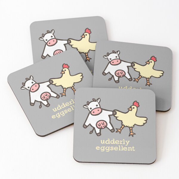 Item preview, Utterly Excellent Chicken and Cow designed and sold by violetjelly.