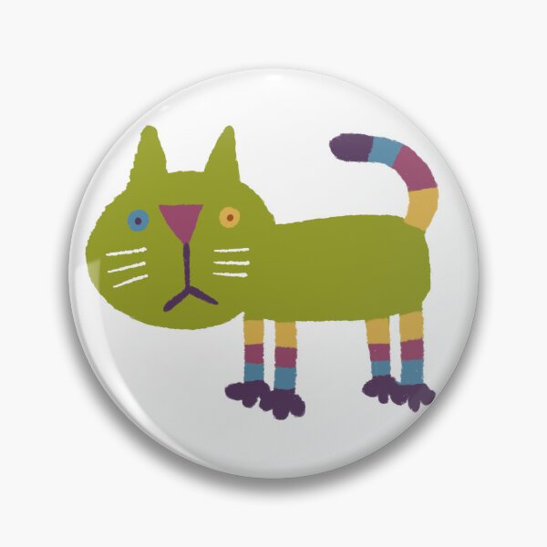 Artikelvorschau, Bunte Katzenköpfe entworfen und verkauft von J C Phillipps Design.