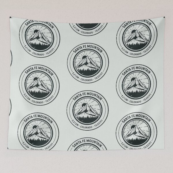 Item preview, Santa Fe Mountain Colorado | Hiking | Skiing designed and sold by KrisSidDesigns.