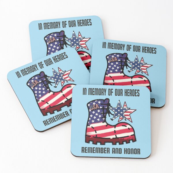 Item preview, In Memory Of Our Heroes Memorial Day designed and sold by VichallanStudio.