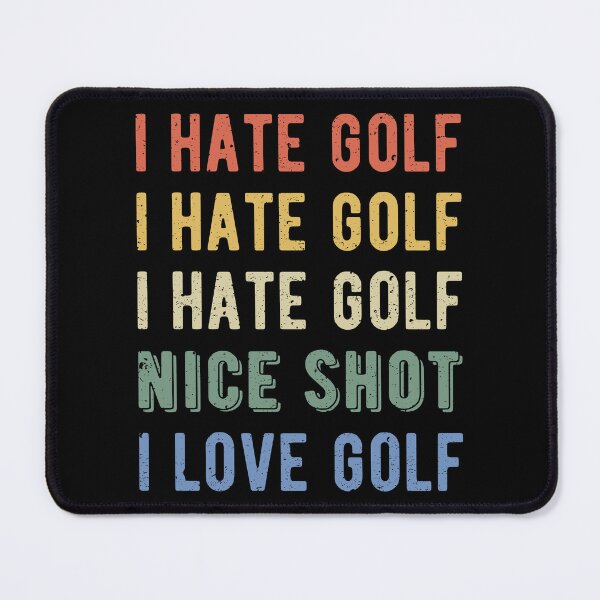 Item preview, Funny Golfer - I Hate Golf I designed and sold by Lemon Pepper.