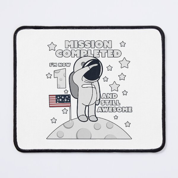 Item preview, Kids 1st Birthday 1 Year Old Astronaut Mission Completed designed and sold by PameGraha.
