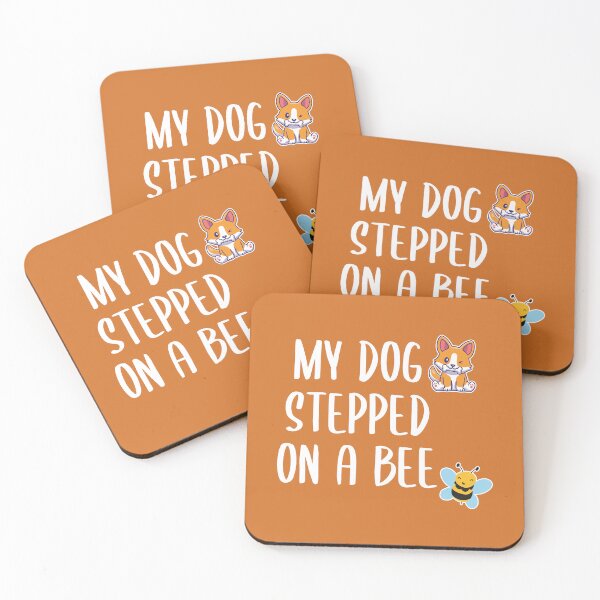 Item preview, My Dog Stepped on a Bee (Orange BG) designed and sold by FilipeFerreira.