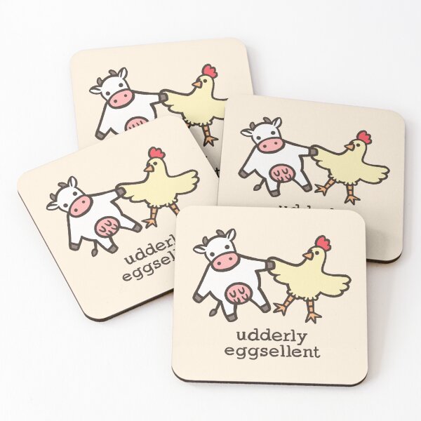Item preview, Utterly Excellent Chicken & Cow  designed and sold by violetjelly.