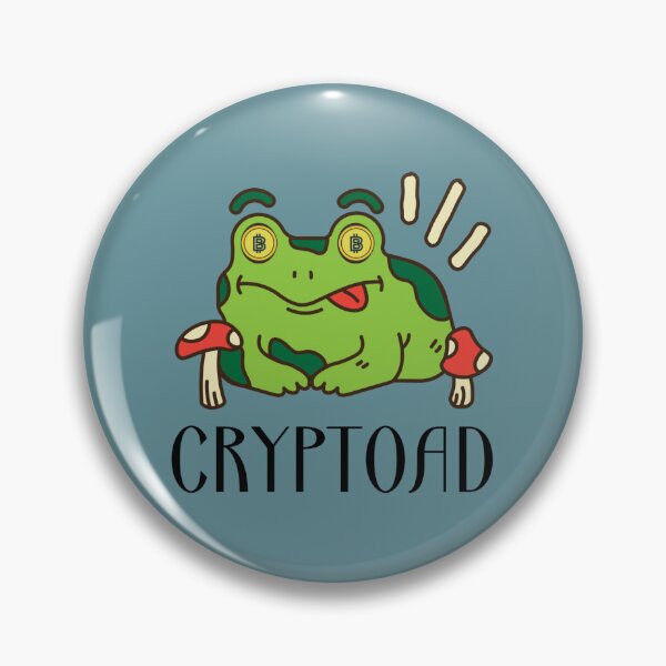 Item preview, Bitcoin Crypto Toad - Cryptoad designed and sold by Crypmetal.