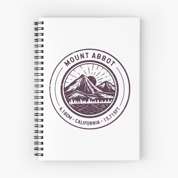 Item preview, Mount Abbot California | Hiking | Skiing designed and sold by KrisSidDesigns.