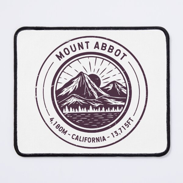 Item preview, Mount Abbot California | Hiking | Skiing designed and sold by KrisSidDesigns.
