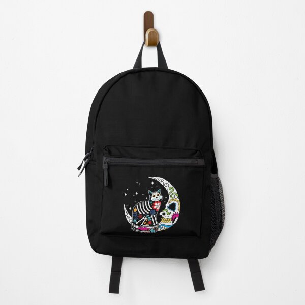Item preview, Sugar Skull Cat And Moon Day of The Dead Cat Mom Gift designed and sold by haselshirt.