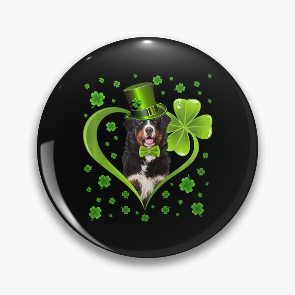 Item preview, Funny Puppy Shamrock Bernese Mountain Dog St Patricks Day designed and sold by HardiKel.
