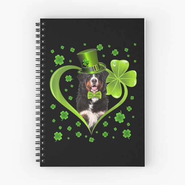 Item preview, Funny Puppy Shamrock Bernese Mountain Dog St Patricks Day designed and sold by HardiKel.