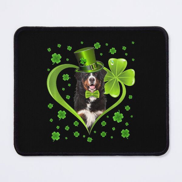 Item preview, Funny Puppy Shamrock Bernese Mountain Dog St Patricks Day designed and sold by HardiKel.