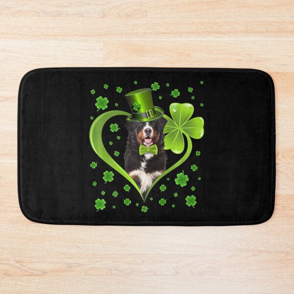 Item preview, Funny Puppy Shamrock Bernese Mountain Dog St Patricks Day designed and sold by HardiKel.