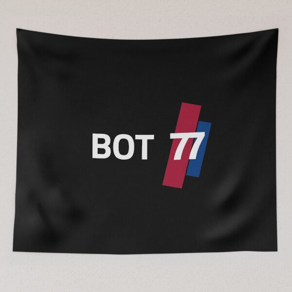 Item preview, Valtteri Bottas 77 Stripes designed and sold by Harley-Jay.
