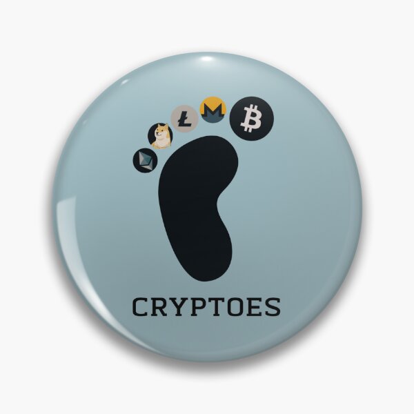 Item preview, Cryptoes - Crypto toes  designed and sold by Crypmetal.