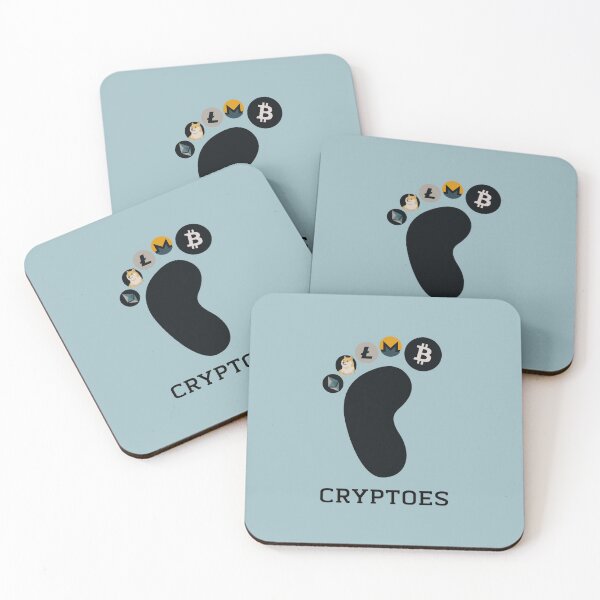 Item preview, Cryptoes - Crypto toes  designed and sold by Crypmetal.