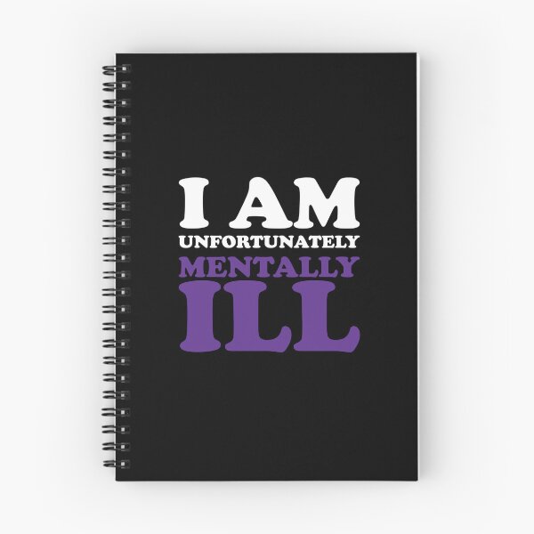 Item preview, I am Unfortunately Mentally Ill designed and sold by SomeDesignThing.