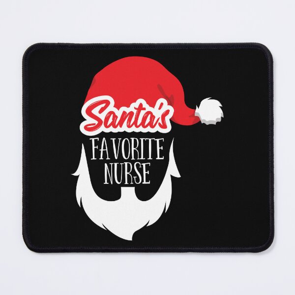 Item preview, Christmas Tree Xmas Nurse Santa's Favorite Holiday Gift designed and sold by haselshirt.