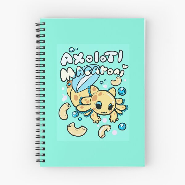 Aperçu de l'œuvre Macaroni à l'Axolotl créée et vendue par GooberWares.