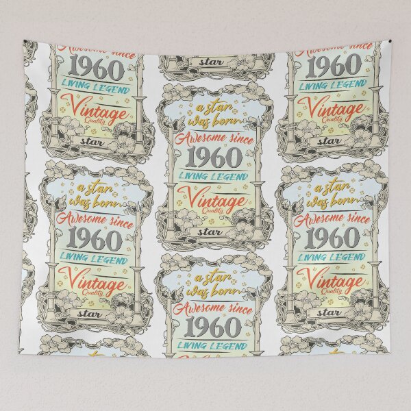 Item preview, Suitable idea for a gift to those who were born in 1960 designed and sold by portokalis.